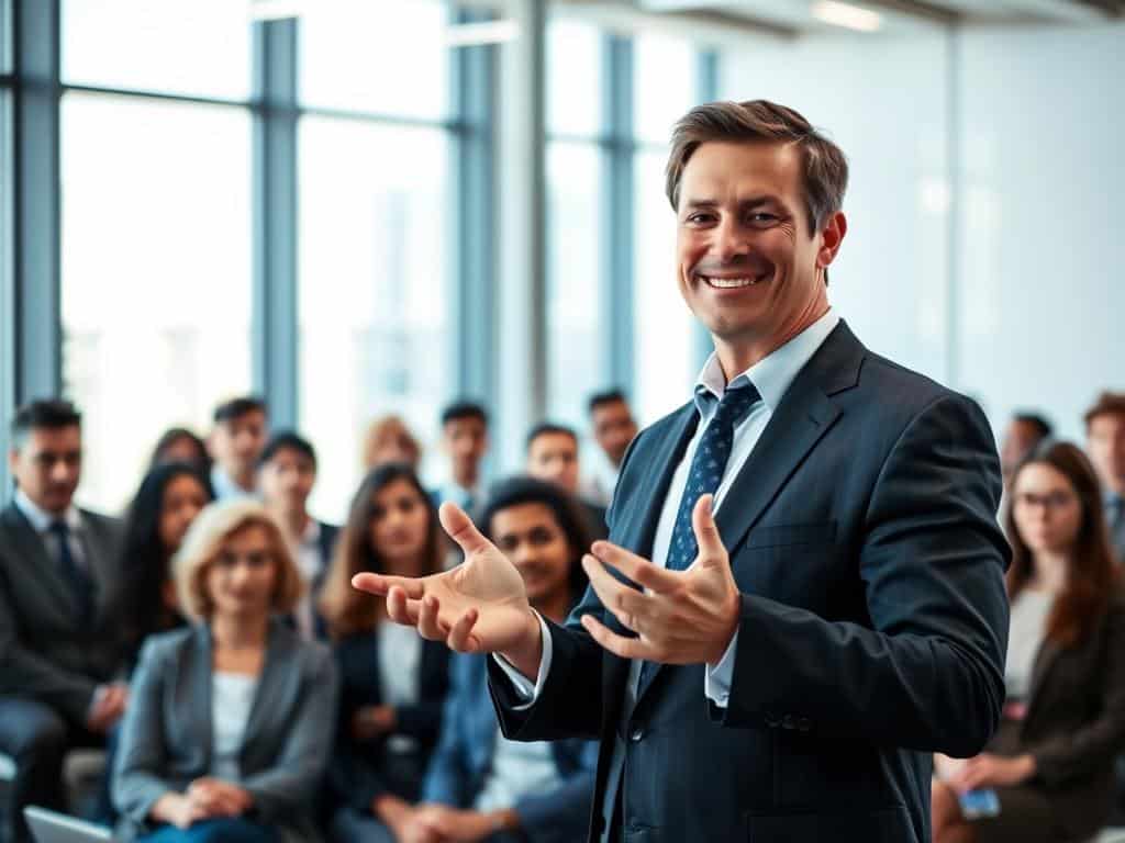 Public speaking for business
