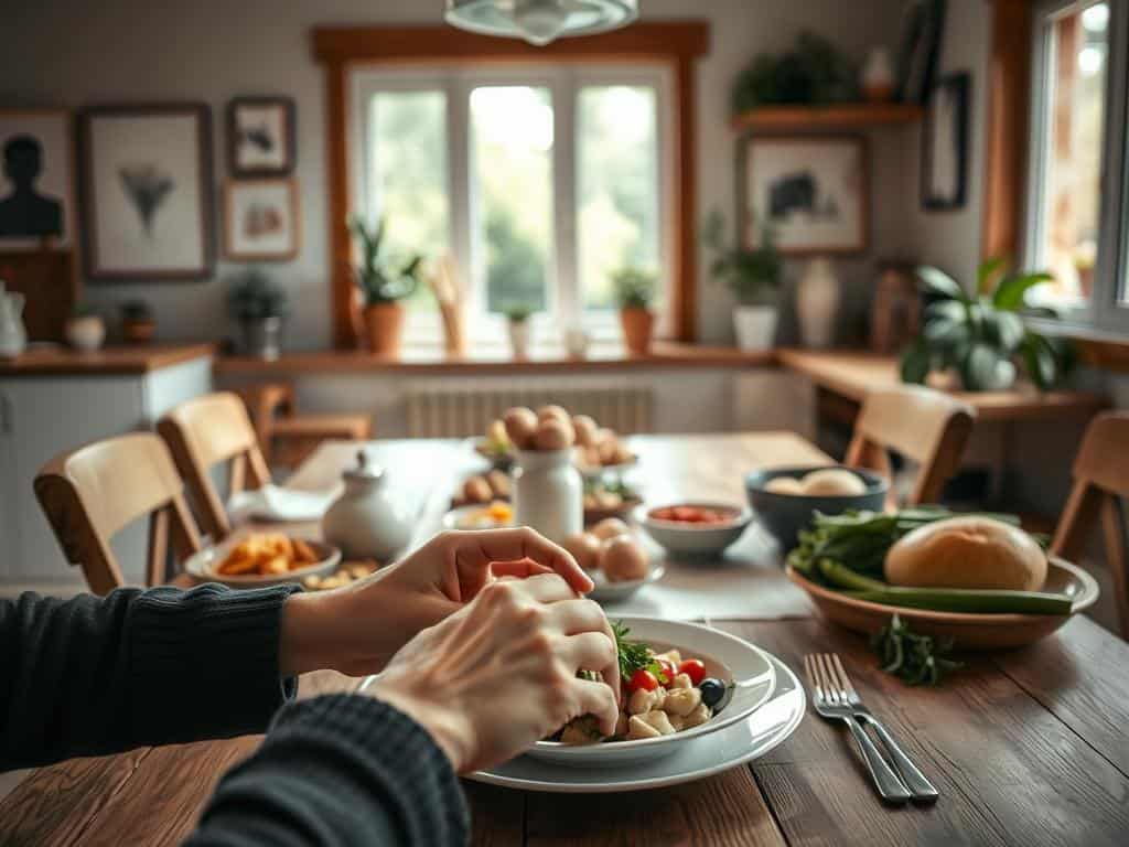 Body cues and mindful eating environment