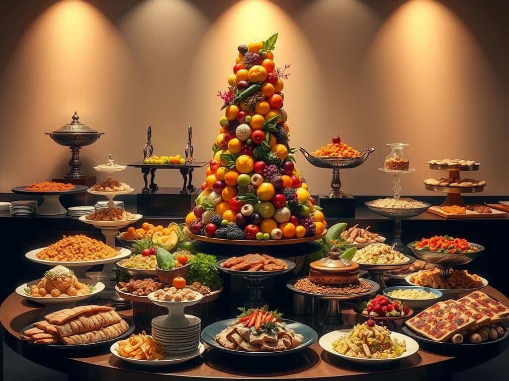 Buffet display tricks