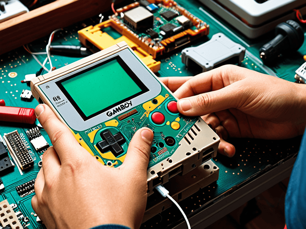 Retro Restoration: Installing an Ips Screen in an Original Game Boy 2 Project Overview timeline diagram
