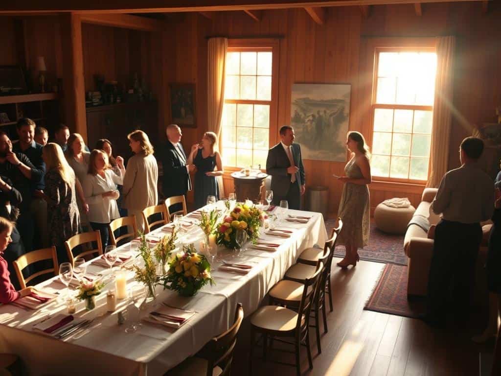 Hosting a wedding reception