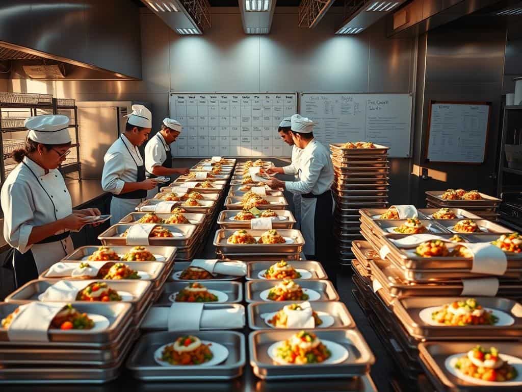 timing logistics in successful catering