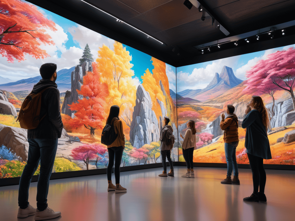Living Art: Using Flexible Oled Panels for Immersive Digital Murals 2 Immersive Digital Murals Unveiled