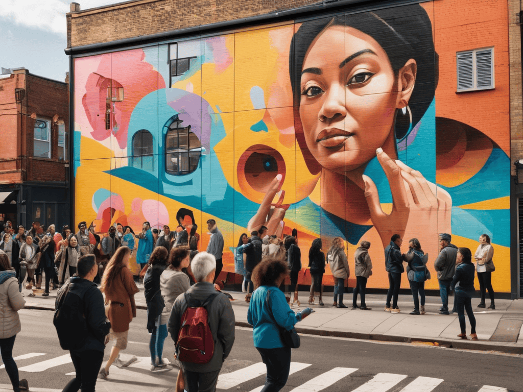 Living Art: Using Flexible Oled Panels for Immersive Digital Murals 3 Celebrating Community With Digital Art