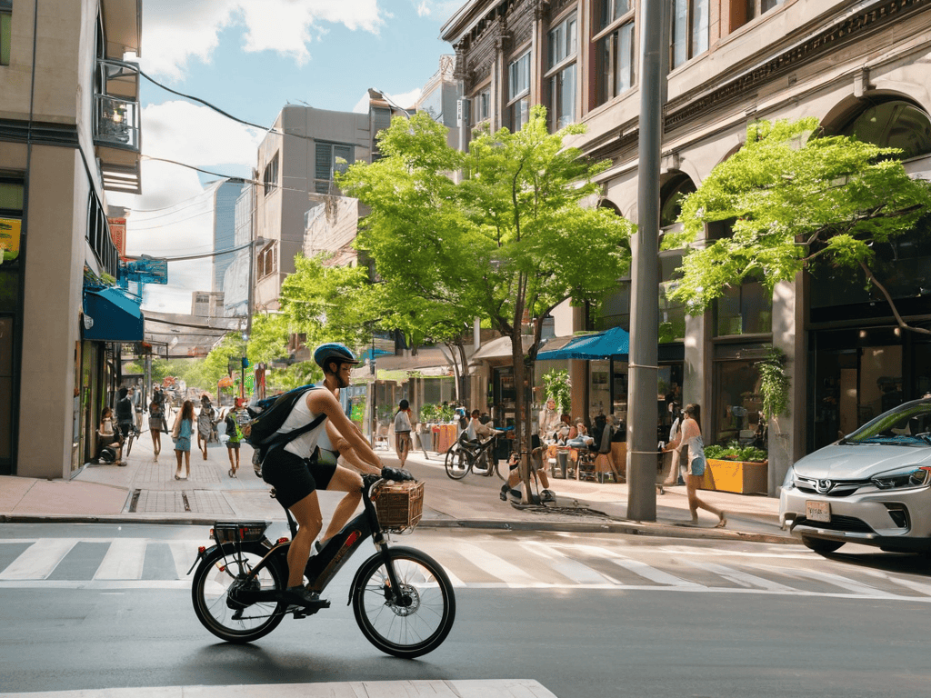 Pedaling Through Urban Cycling Bliss