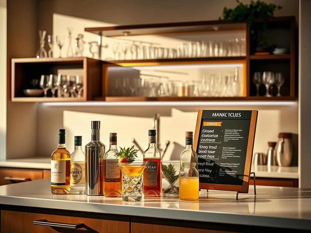 DIY cocktail station benefits
