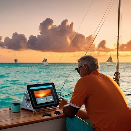 Remote Island Connectivity Solutions Yachtside Sunset Feasts