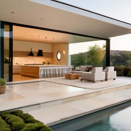 The Blur: Designing Perfect Indoor-outdoor "threshold" Rooms 4 Bringing It All Home through seamless design.
