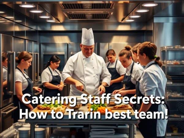 Catering Staff Secrets: How to Train the Best Team!