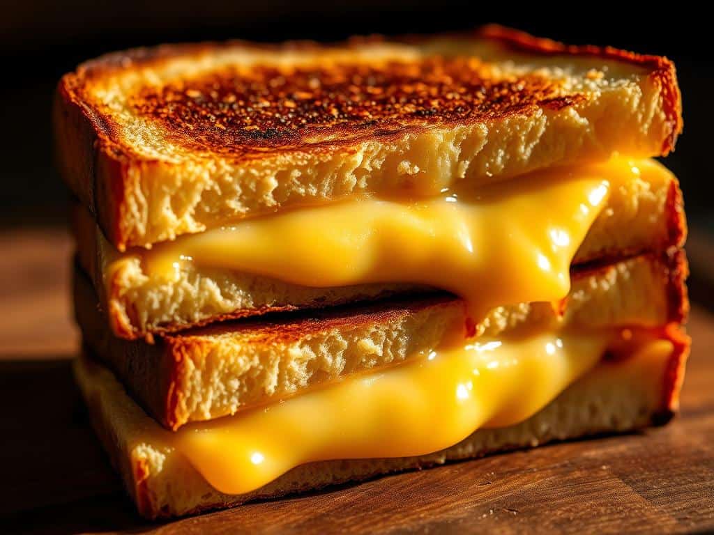 Creative grilled cheese