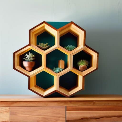 Nature’s Geometry: Building Diy Honeycomb Shelving Units