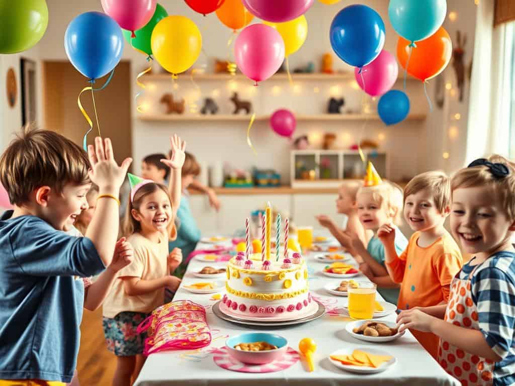 Entertaining kids at parties