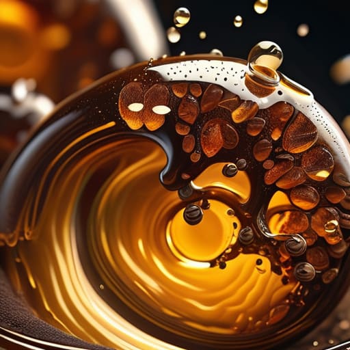 The Precision of Coffee Particle Dissolution.