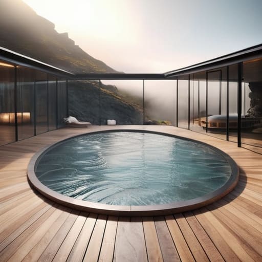Infinite Efficiency: Water-loop Geothermal Bath Architecture