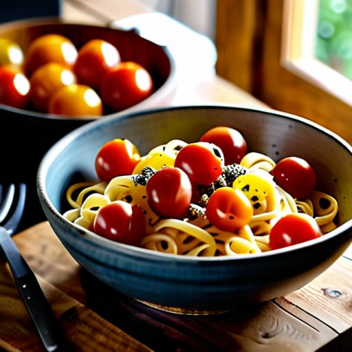 7 Best Easy One Pot Pasta Recipes for Busy Weeknights 2 Sun-Kissed Lemon and Garlic Linguine with tomatoes.