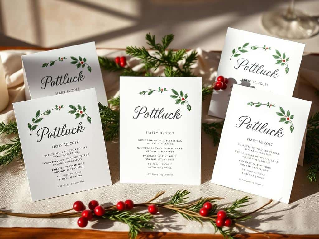 potluck invitations